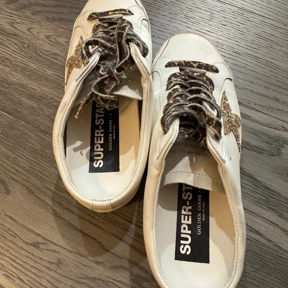 Golden Goose
Superstar Sabot Glitter Slide Sneakers - Picture 4 of 8